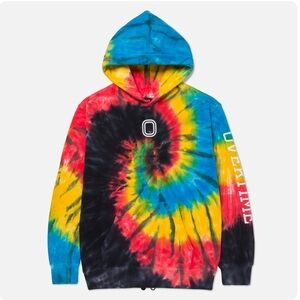 Overtime Classic Tie Dye Hoodie NWT
